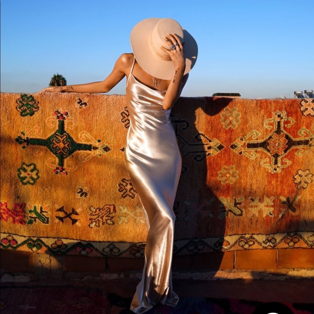 Rat & Boa Lumina Silk Slip Dress